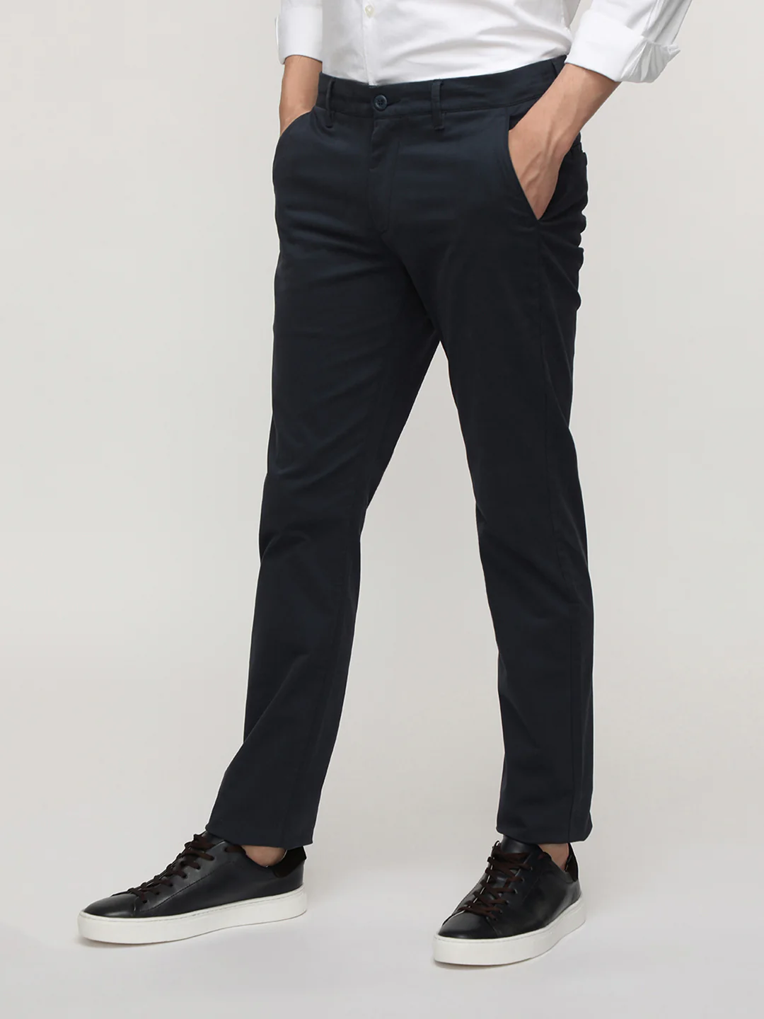 Slim Fit Navy Trouser for Elegance