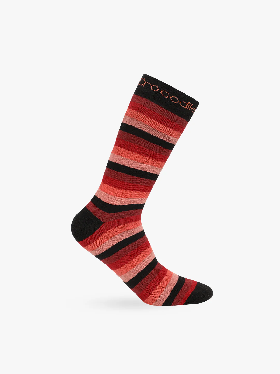 Striped Cotton Terry Full Length Striped Socks