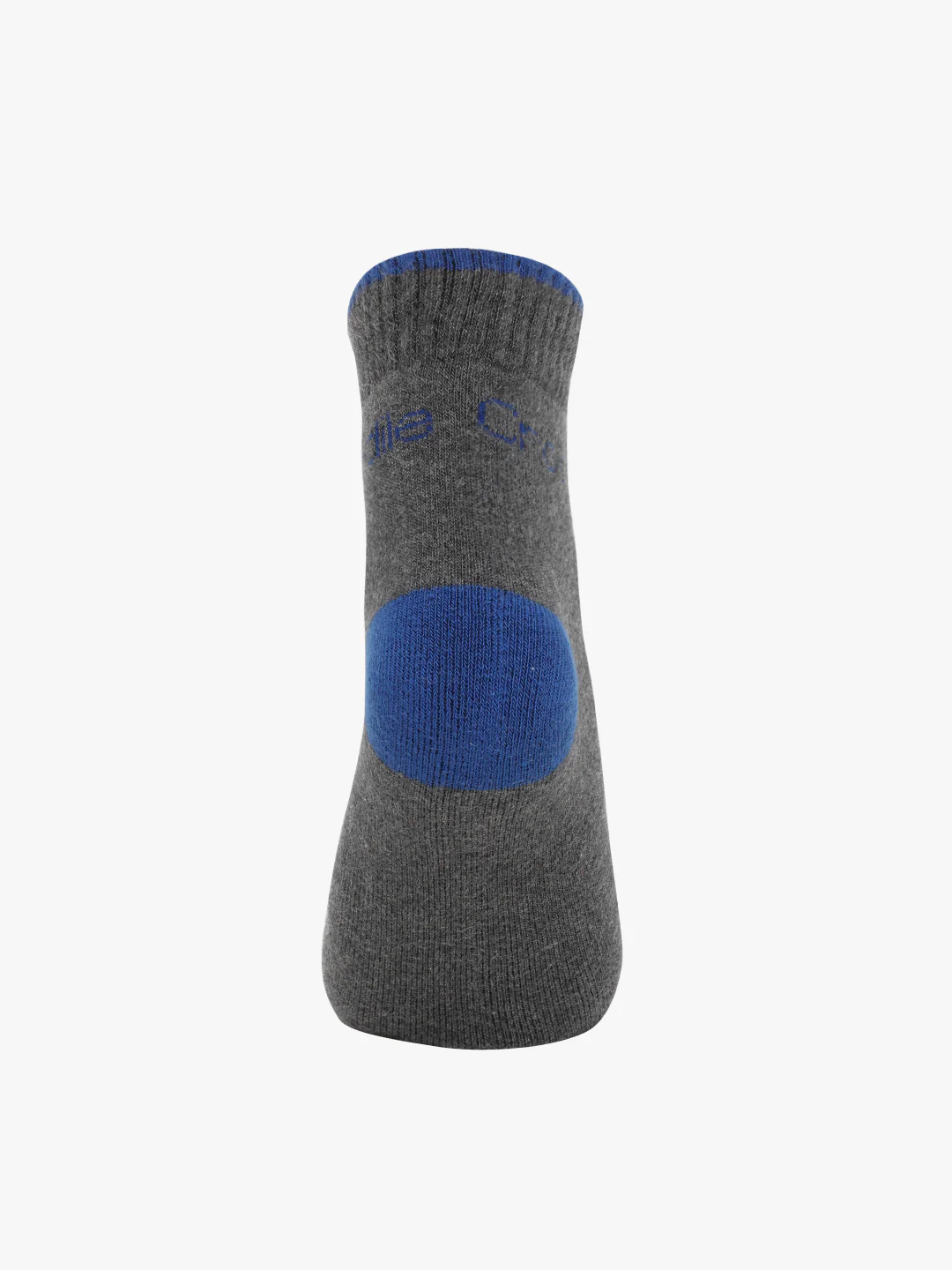 Solid Ankle Length Cotton Terry Stretch Socks