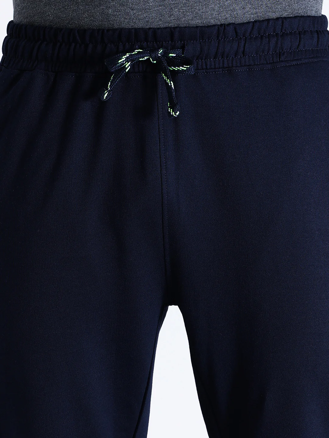 Solid Navy Comfort Fit Joggers
