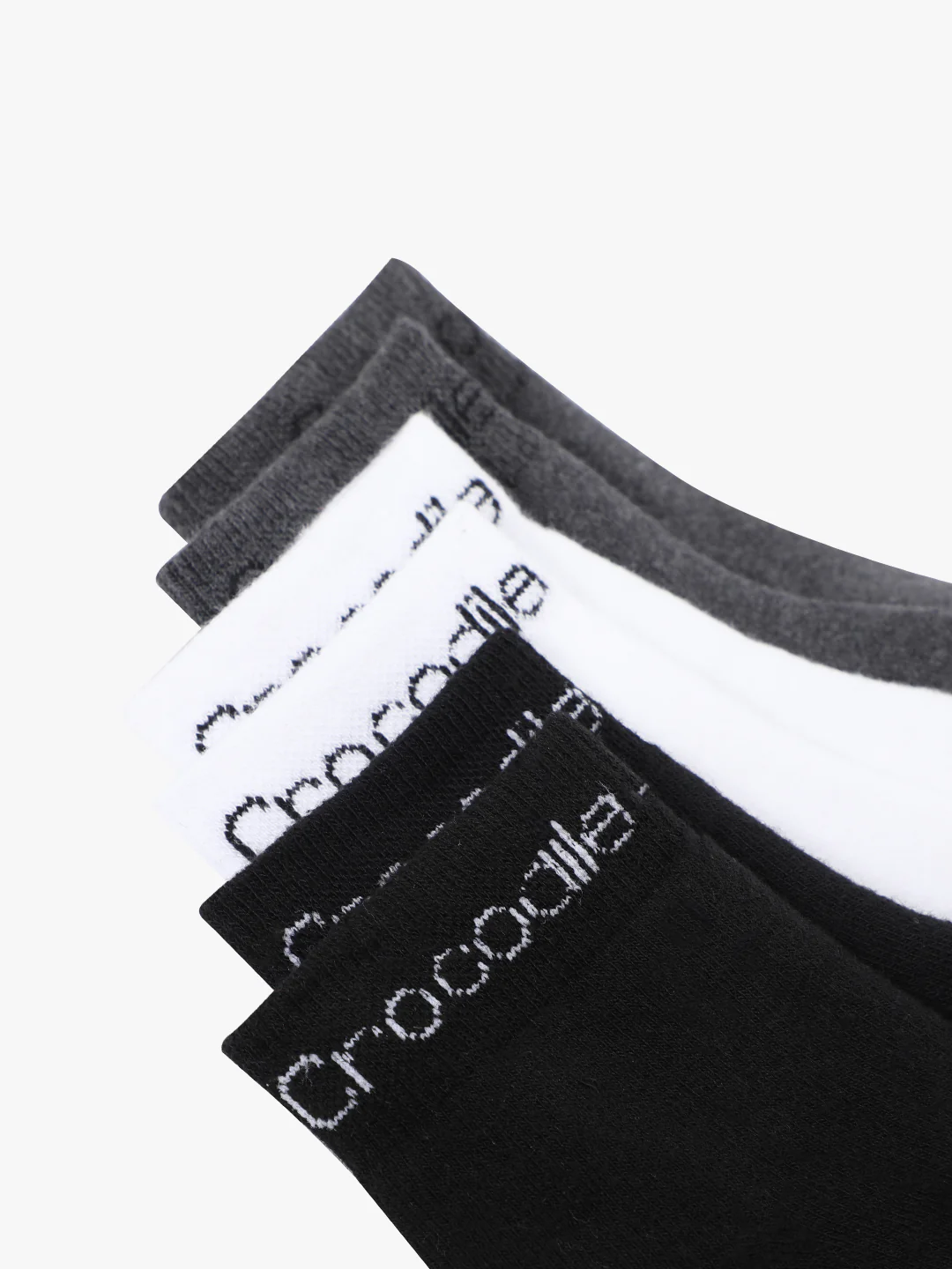 Solid Cotton Terry Stretch Ankle Length Socks