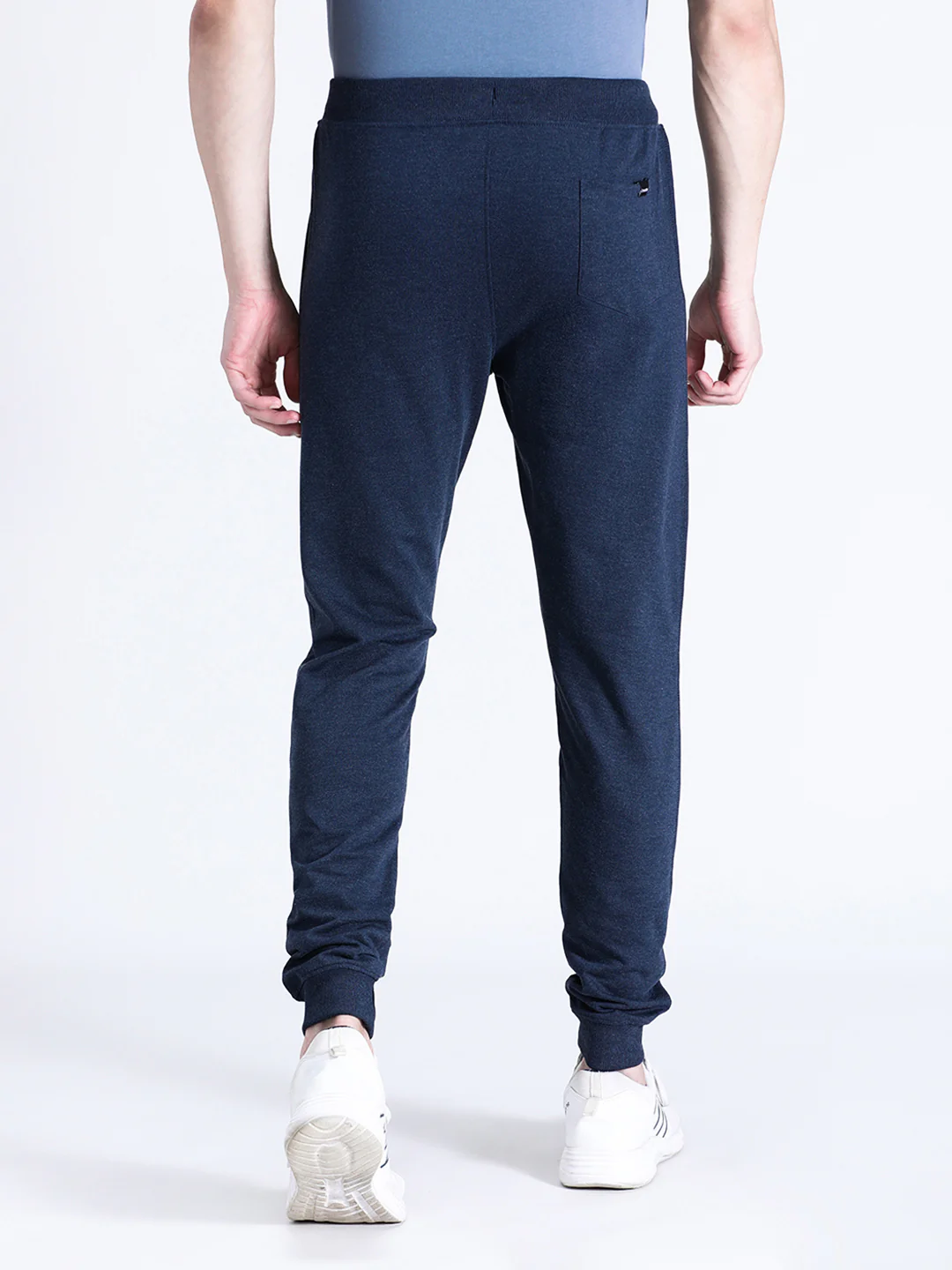 Solid Classic Fit Navy Joggers