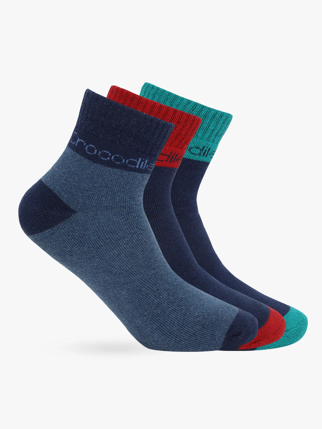 Cotton French Terry Stretch Ankle Length Socks