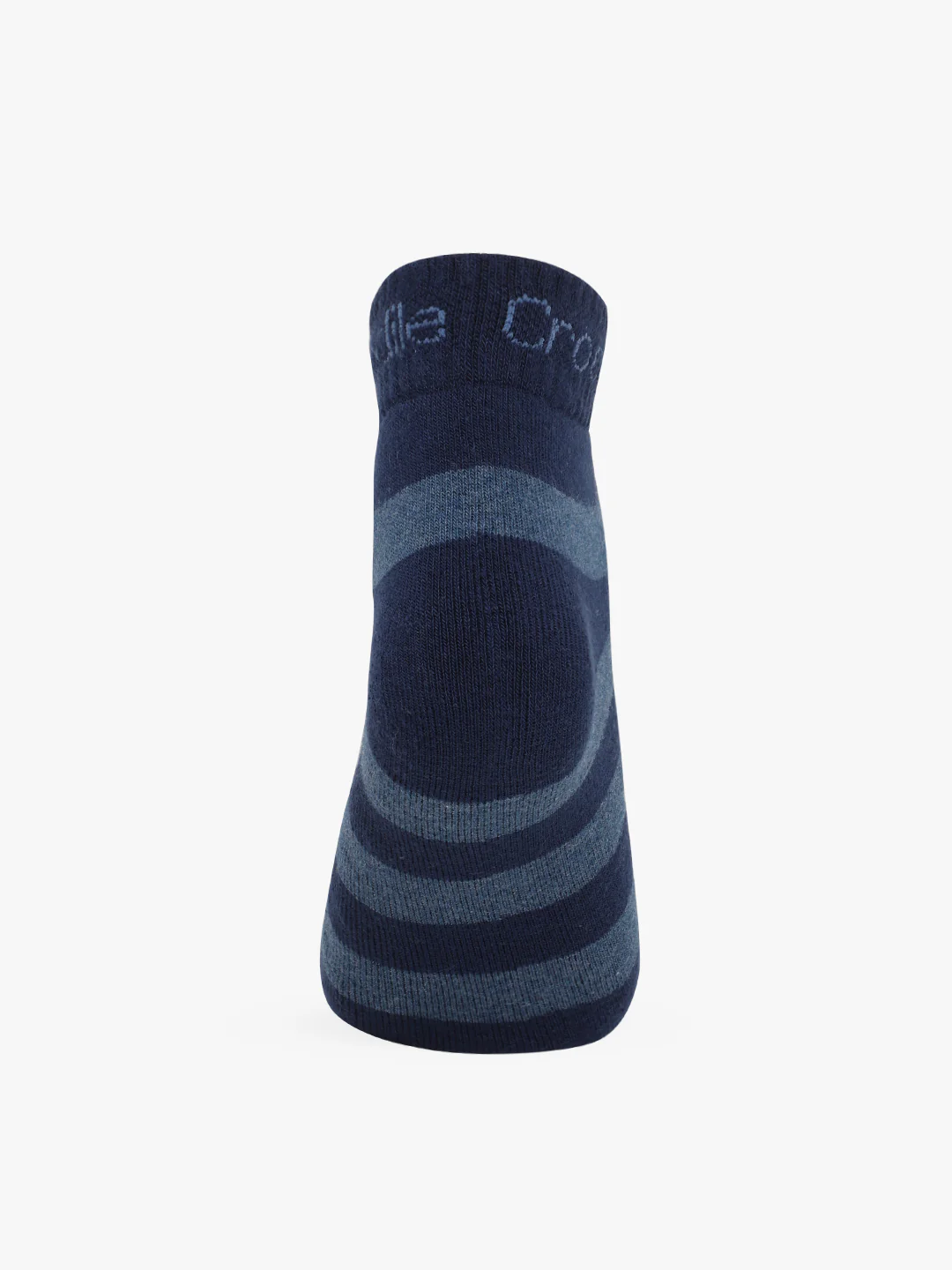 Striped Cotton Terry Stretch Ankle Length Socks