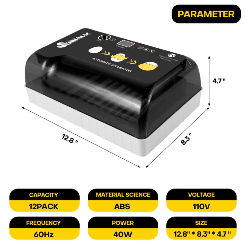 12 Egg Incubator