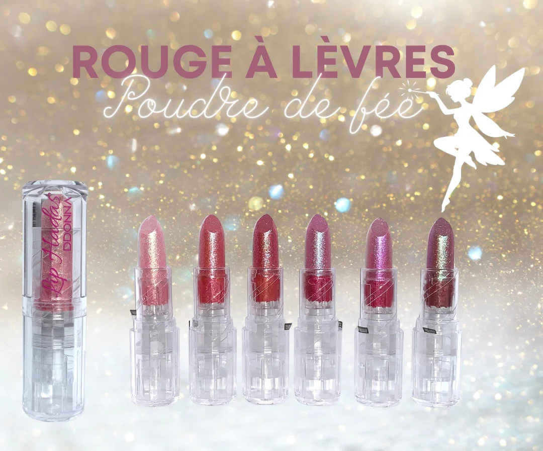 Rouge à lèvres Poudre de Fée - Ultra scintillant D’Donna - 4