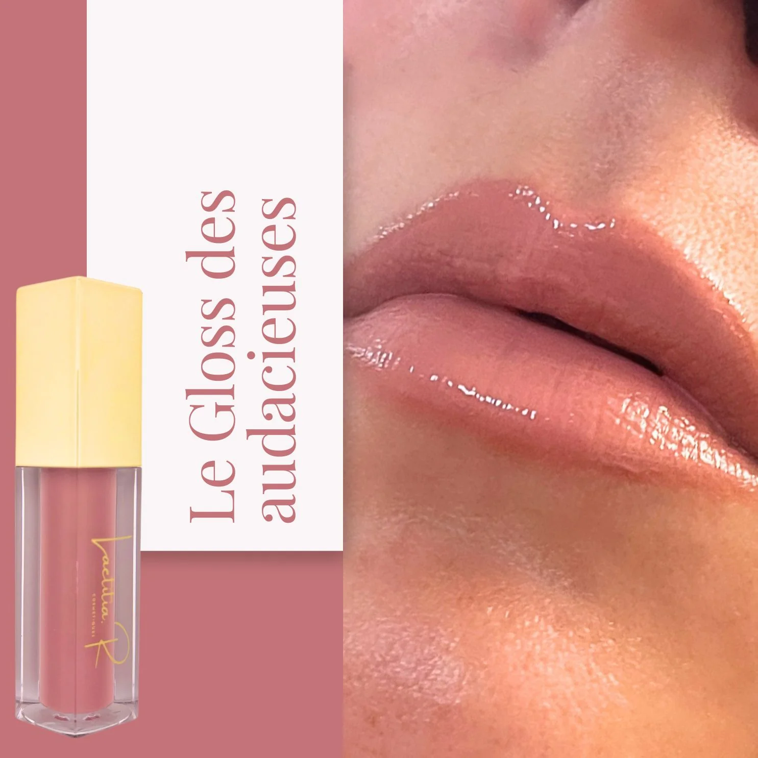 Le Gloss des audacieuses - 2 • Pink Nude