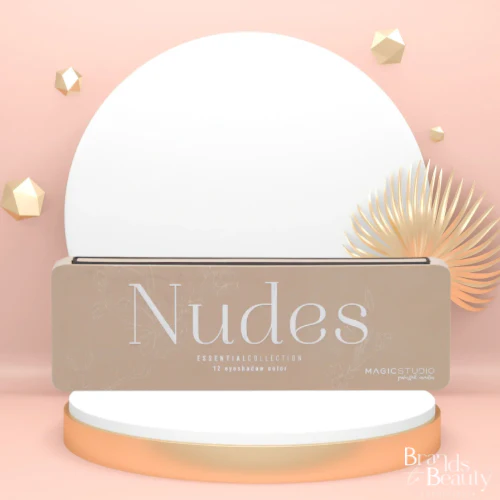 Palette fards 12 paupières - Nudes - Magic Studio