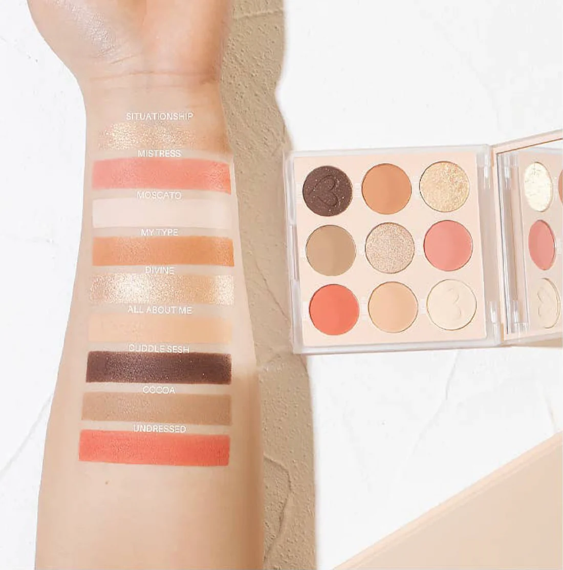 Nude collection - Palette Nude X Beauty Creation - Unseen