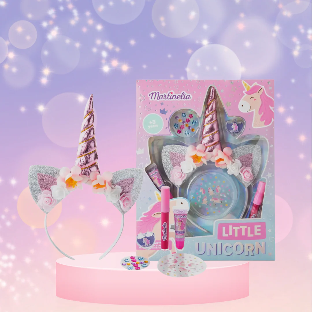 Coffret coiffure diadème Licorne - Martinelia