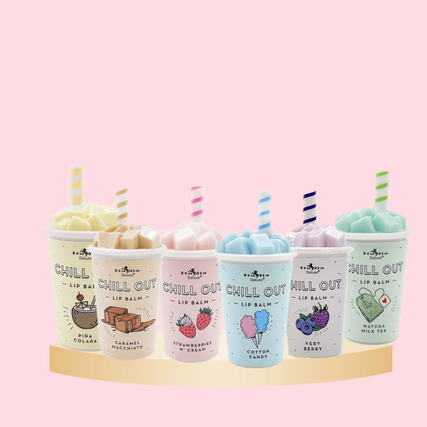Baume à lèvres Milkshake - Barbe à papa