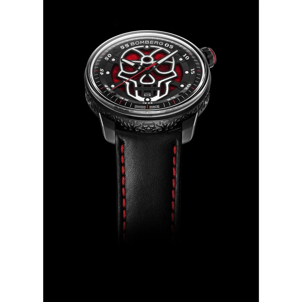 BB-01 AUTOMATIC SKULL RED