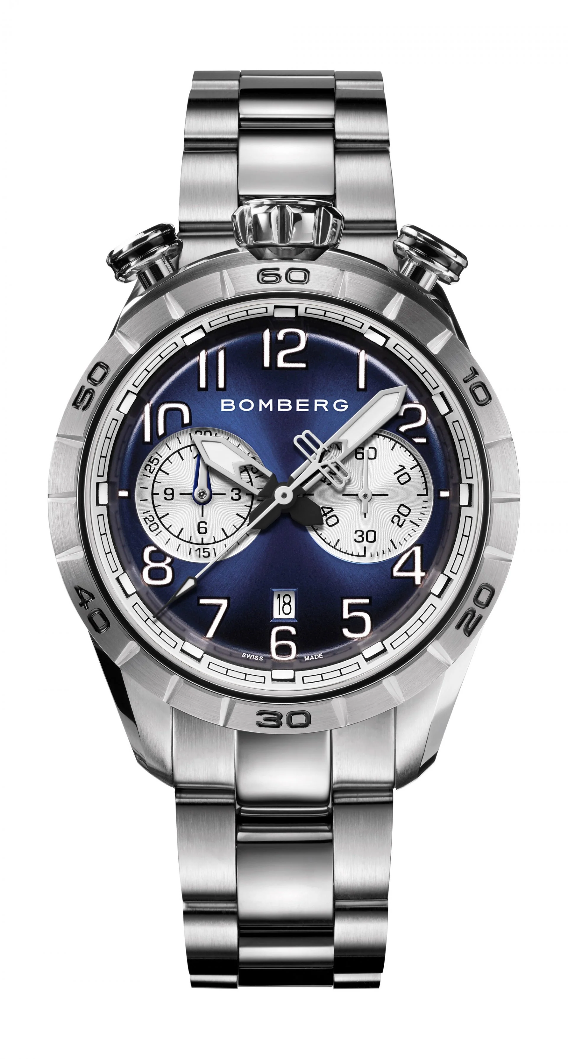 BB-68 DARK BLUE & SILVER