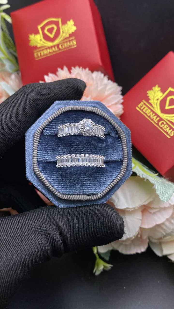 Charley Exclusive Sterling Silver Bridal Set