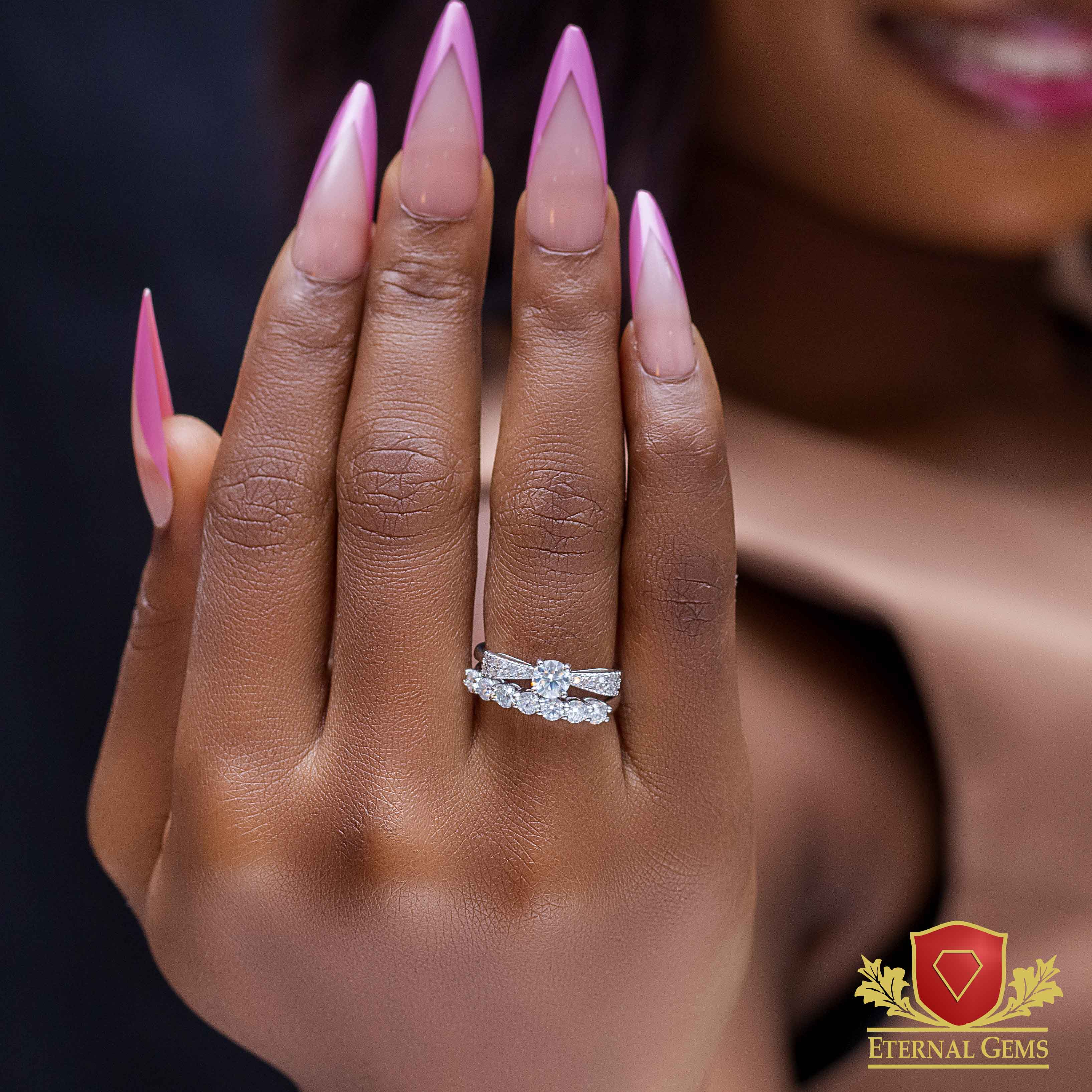 Christina Exclusive Sterling Silver Bridal Set