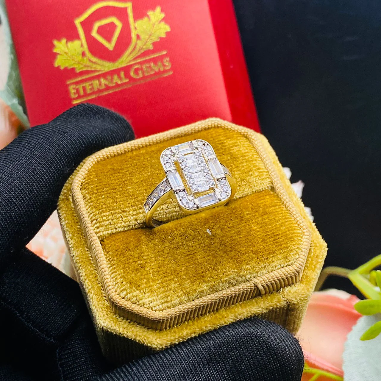 Brooklyn Sterling Silver Engagement Ring