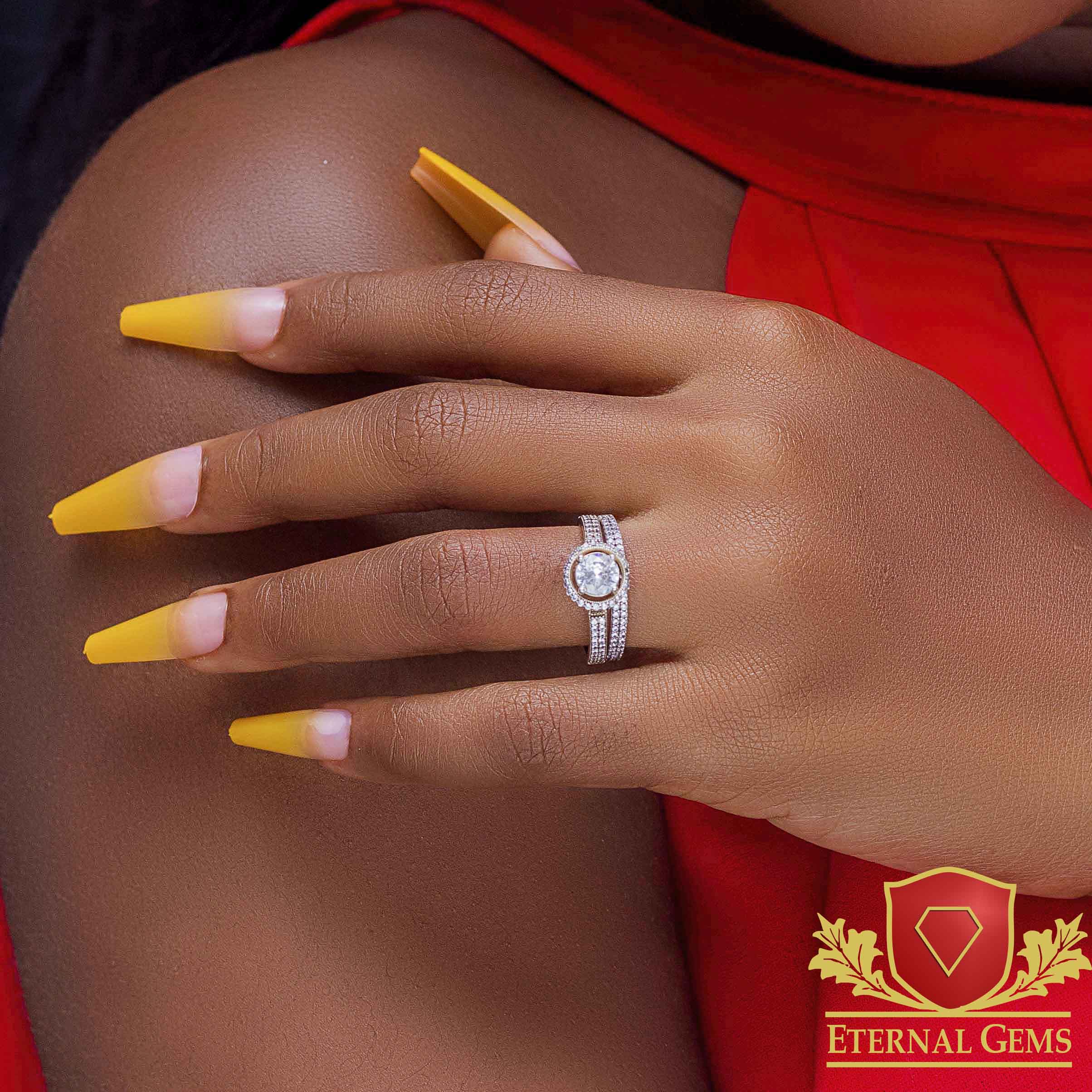 Donna luxurious Bridal Set