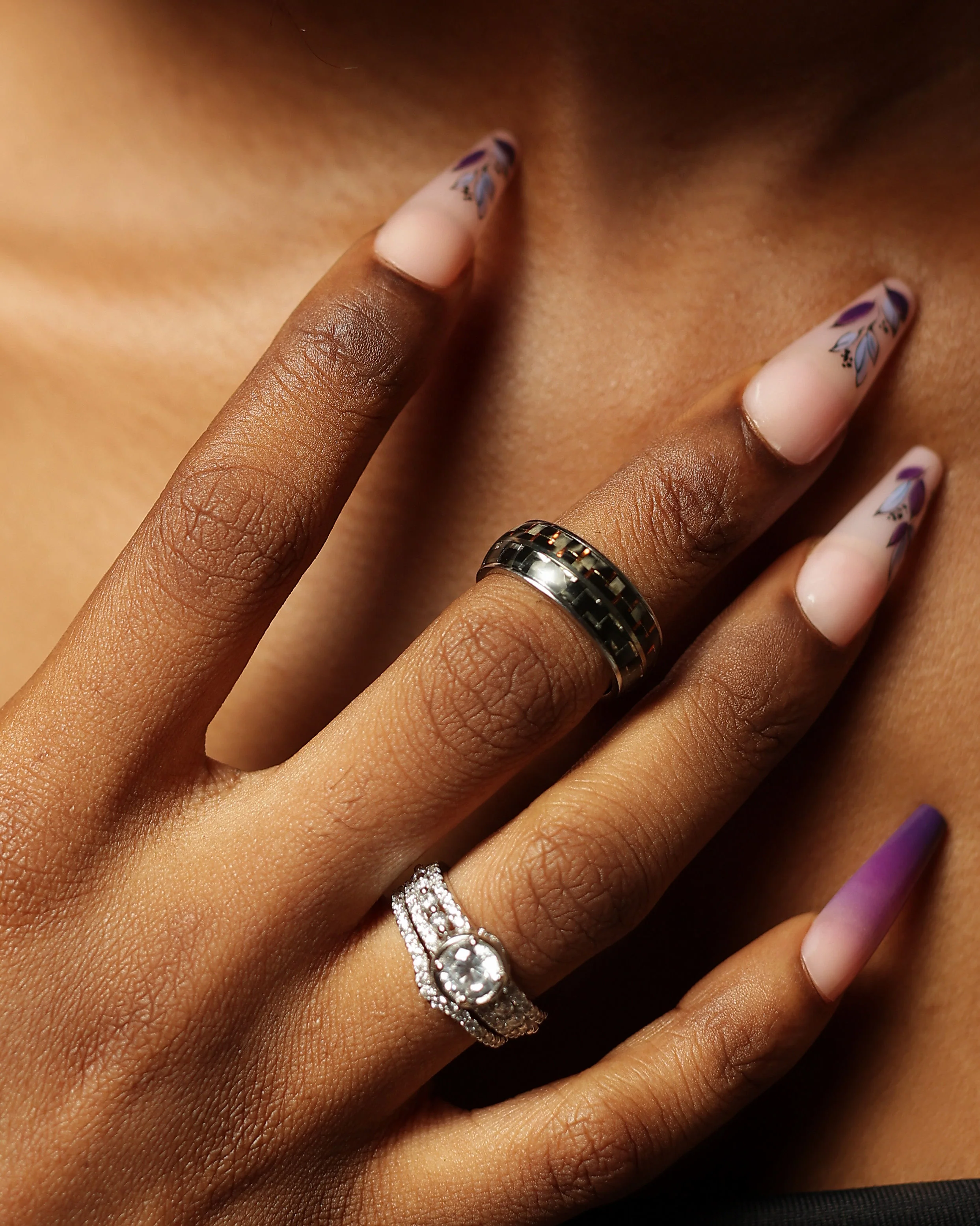 Beautiful Silver Wedding Set is the perfect set