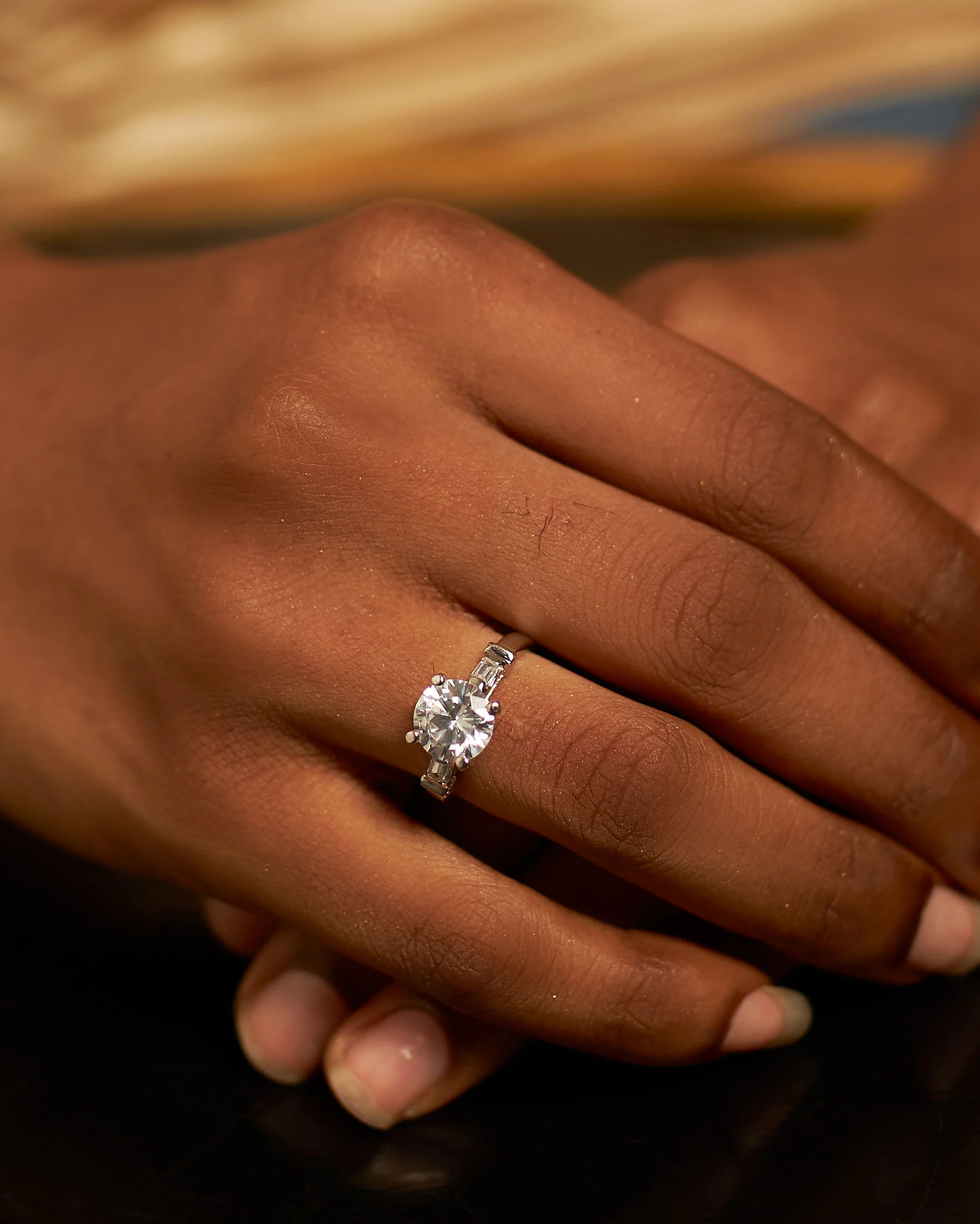 Juliette Silver Engagement Ring