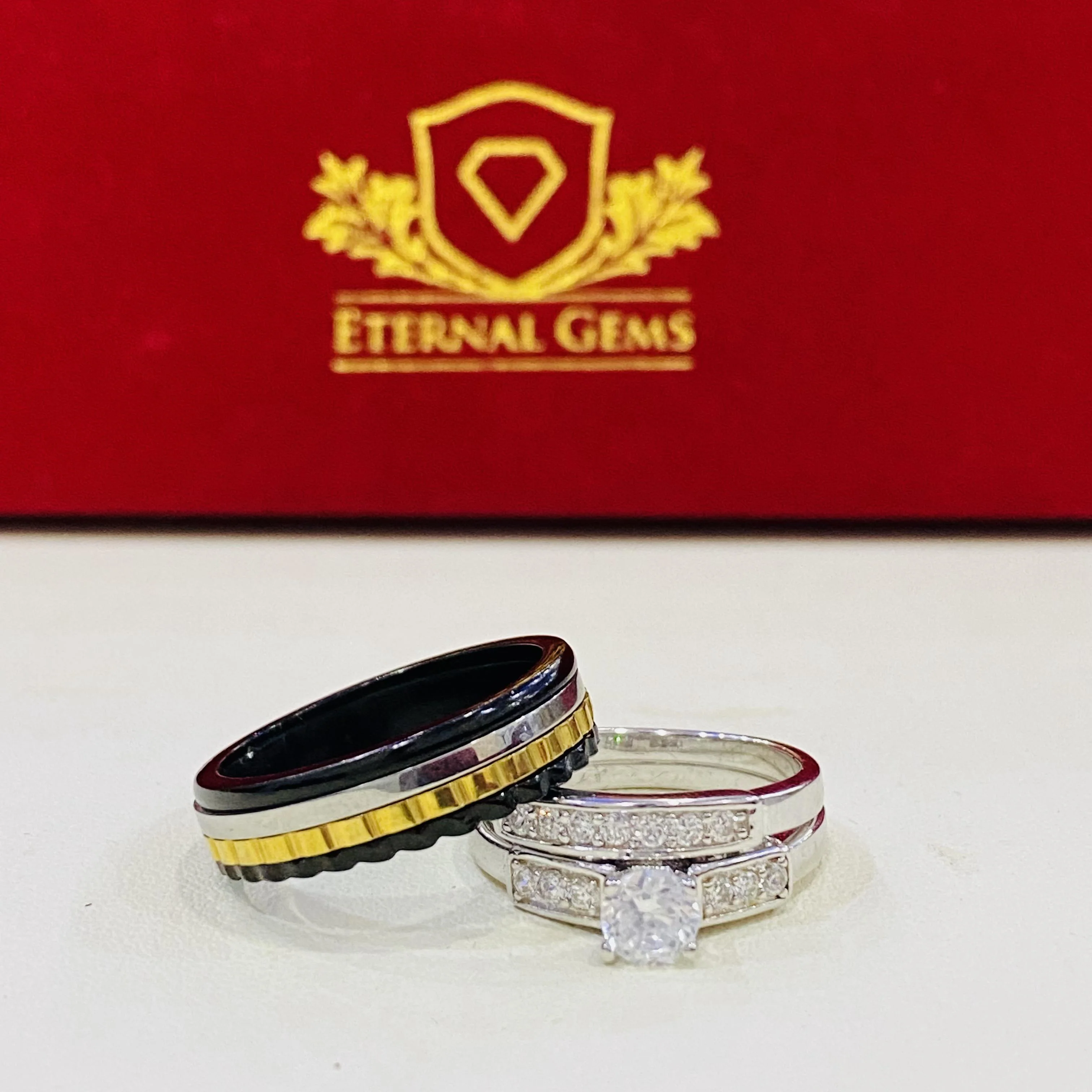 Beautiful Silver wedding set