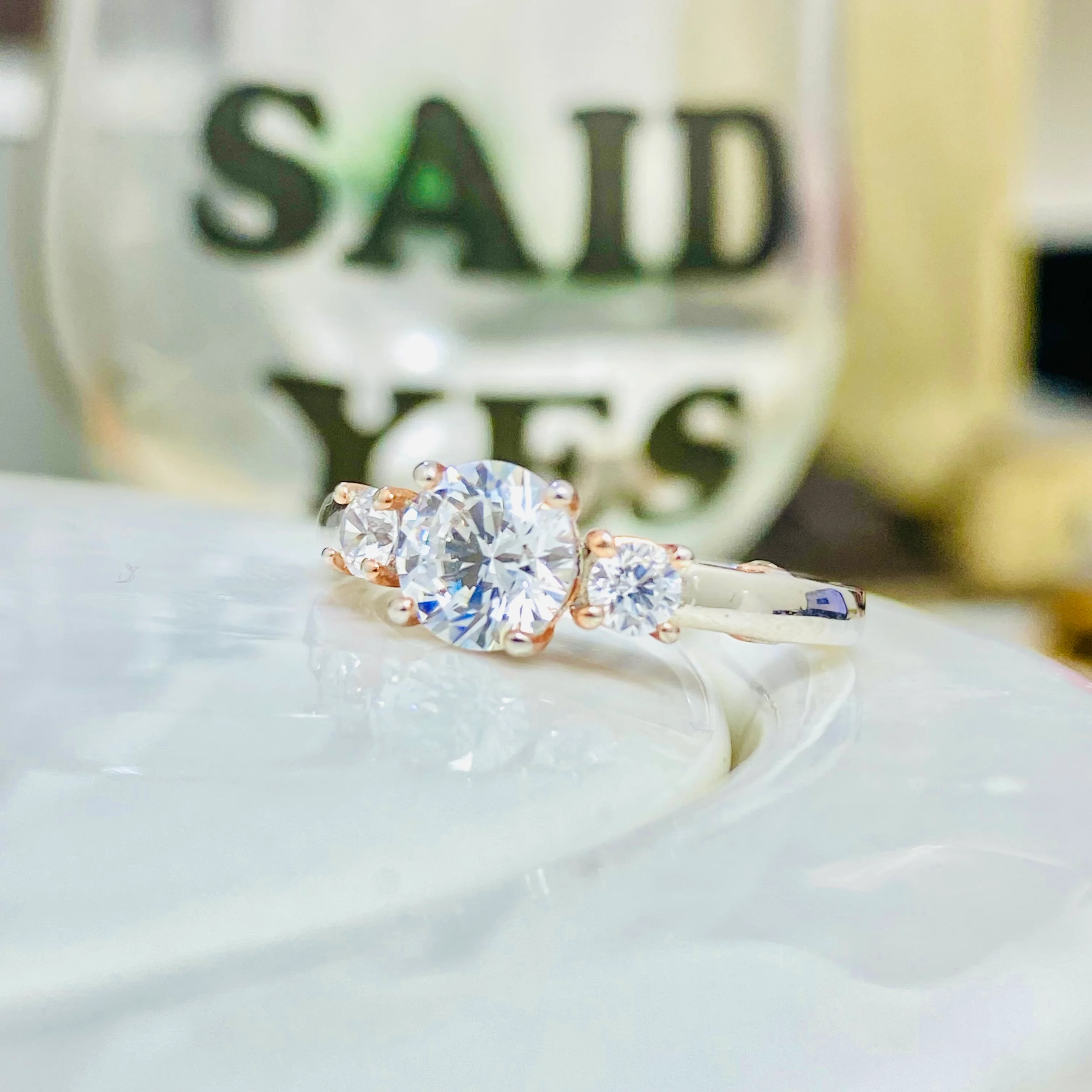 Tiwa Sterling Silver Engagement Rings
