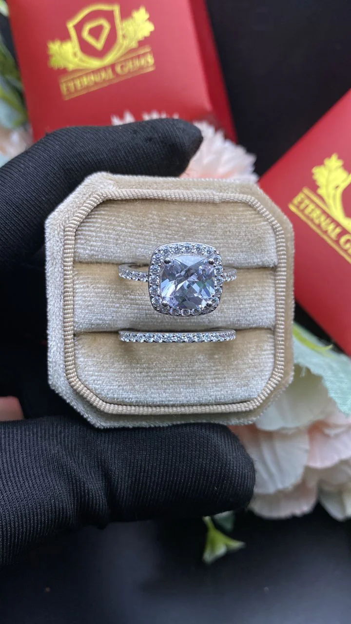 Jemma Exclusive Sterling Silver Bridal Set