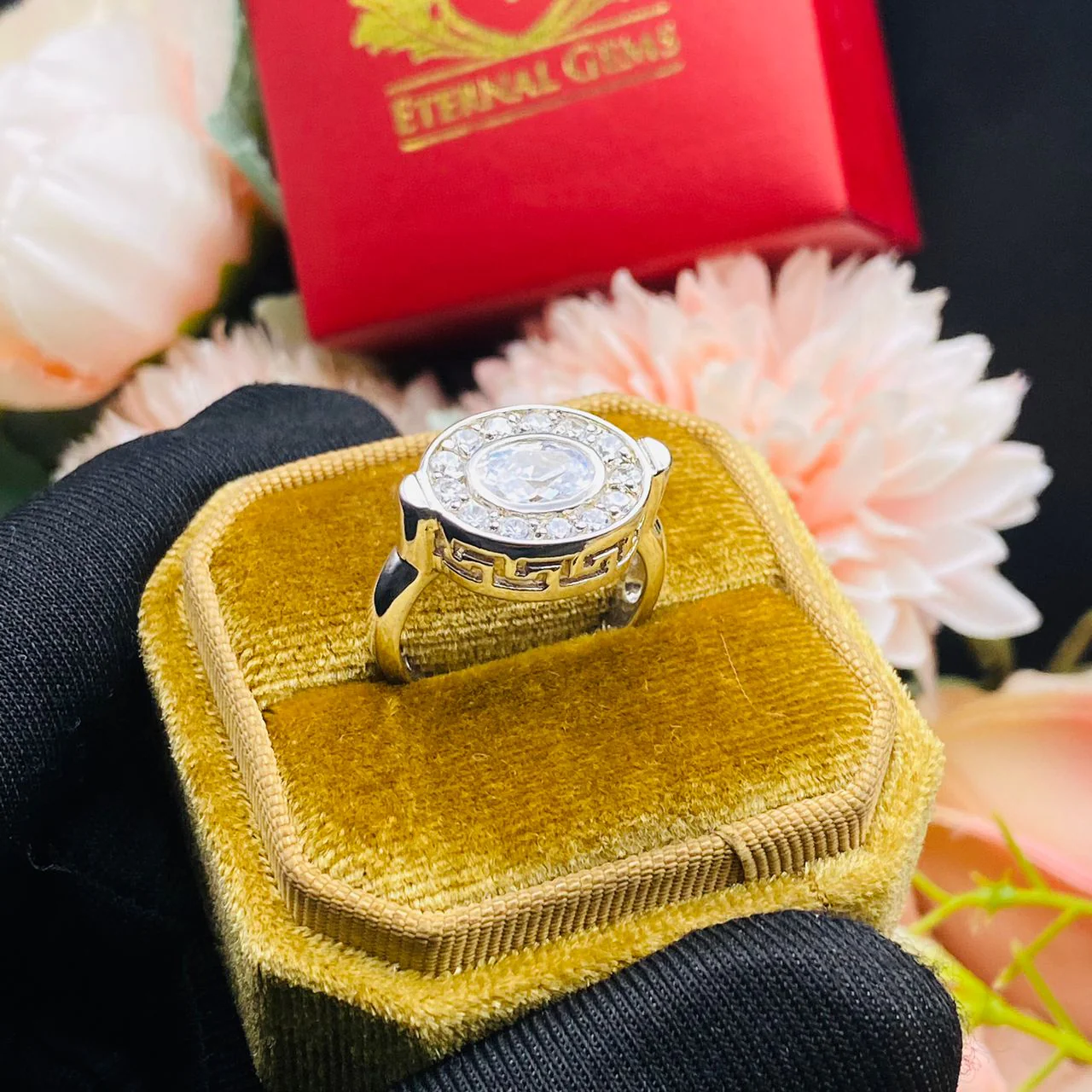 Addison Sterling Silver Engagement Ring