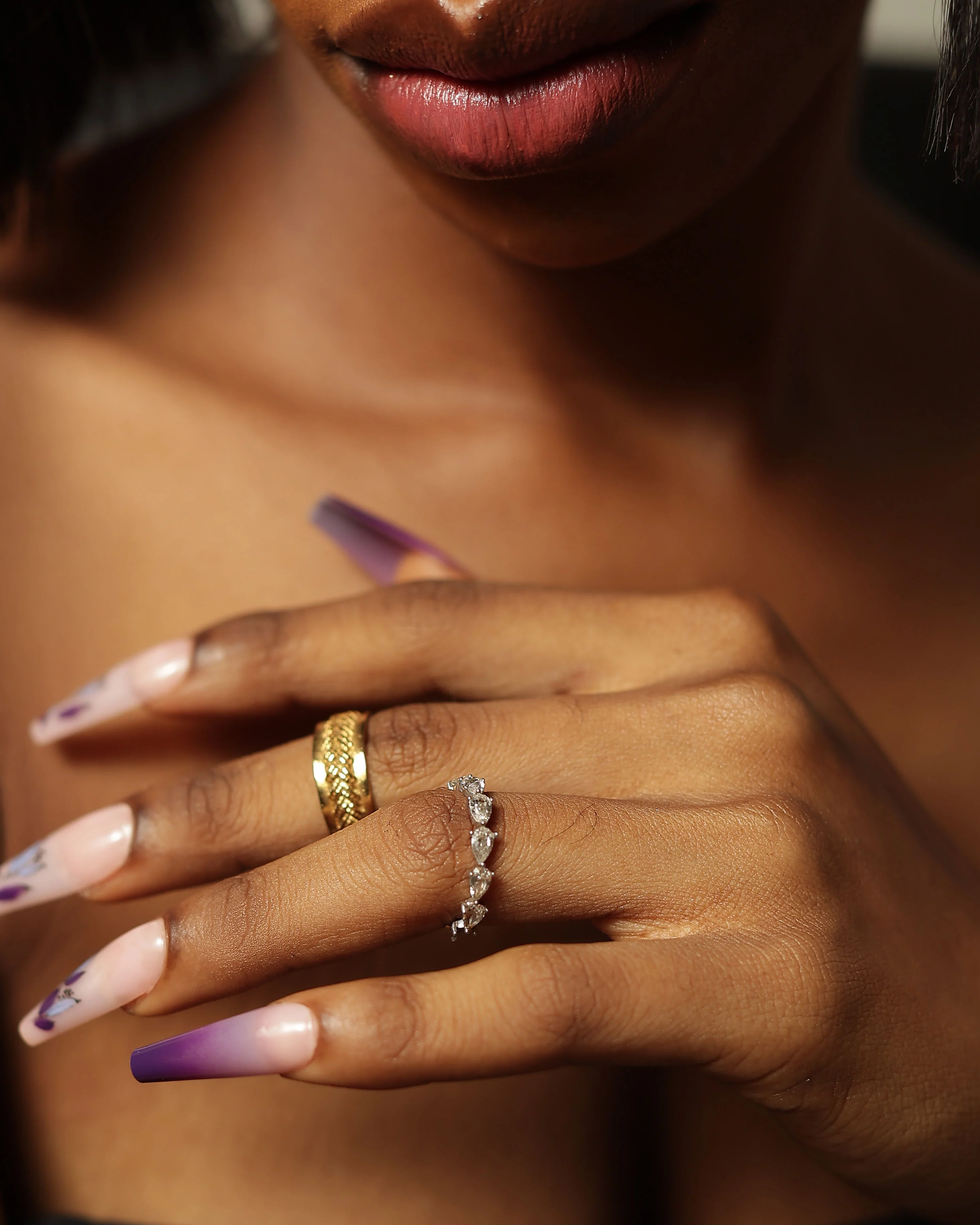 Beautiful Silver Wedding Set is the perfect set