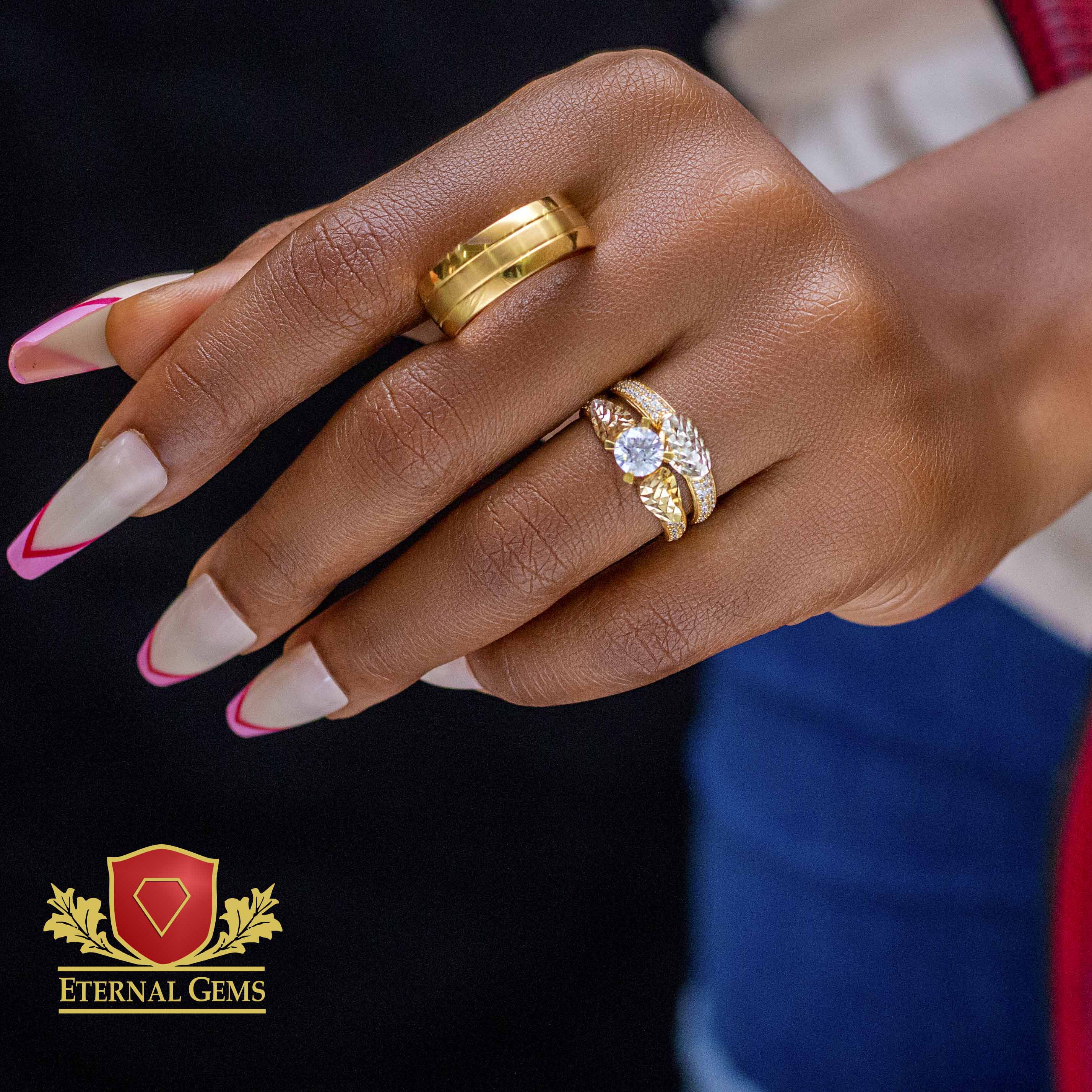 Mariam Exclusive 18 Karat Gold Wedding Set