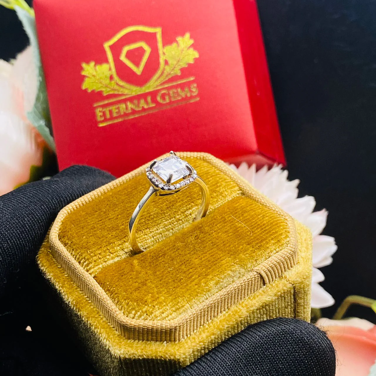 Sophie Sterling Silver Engagement Ring