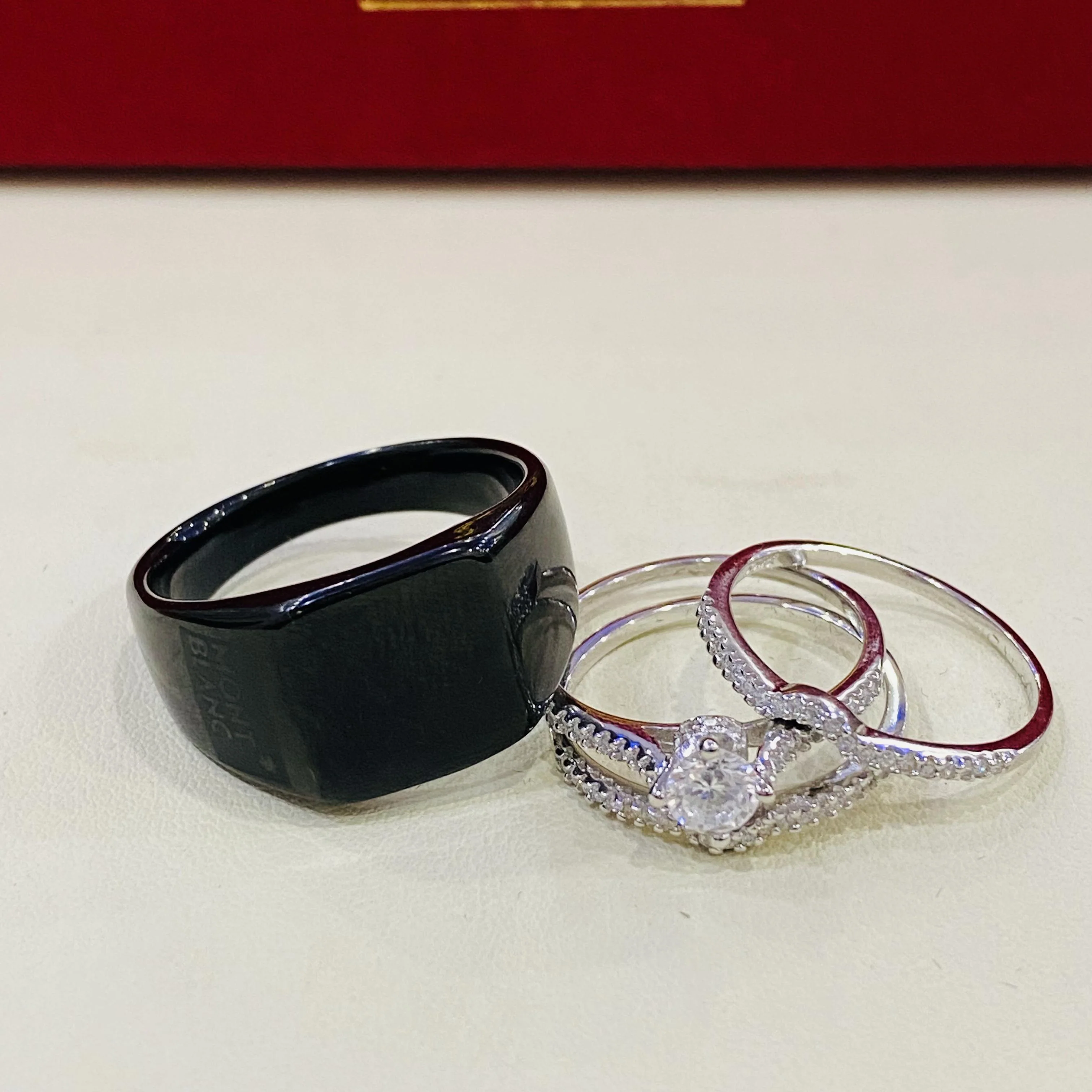 Leila Silver Wedding Ring