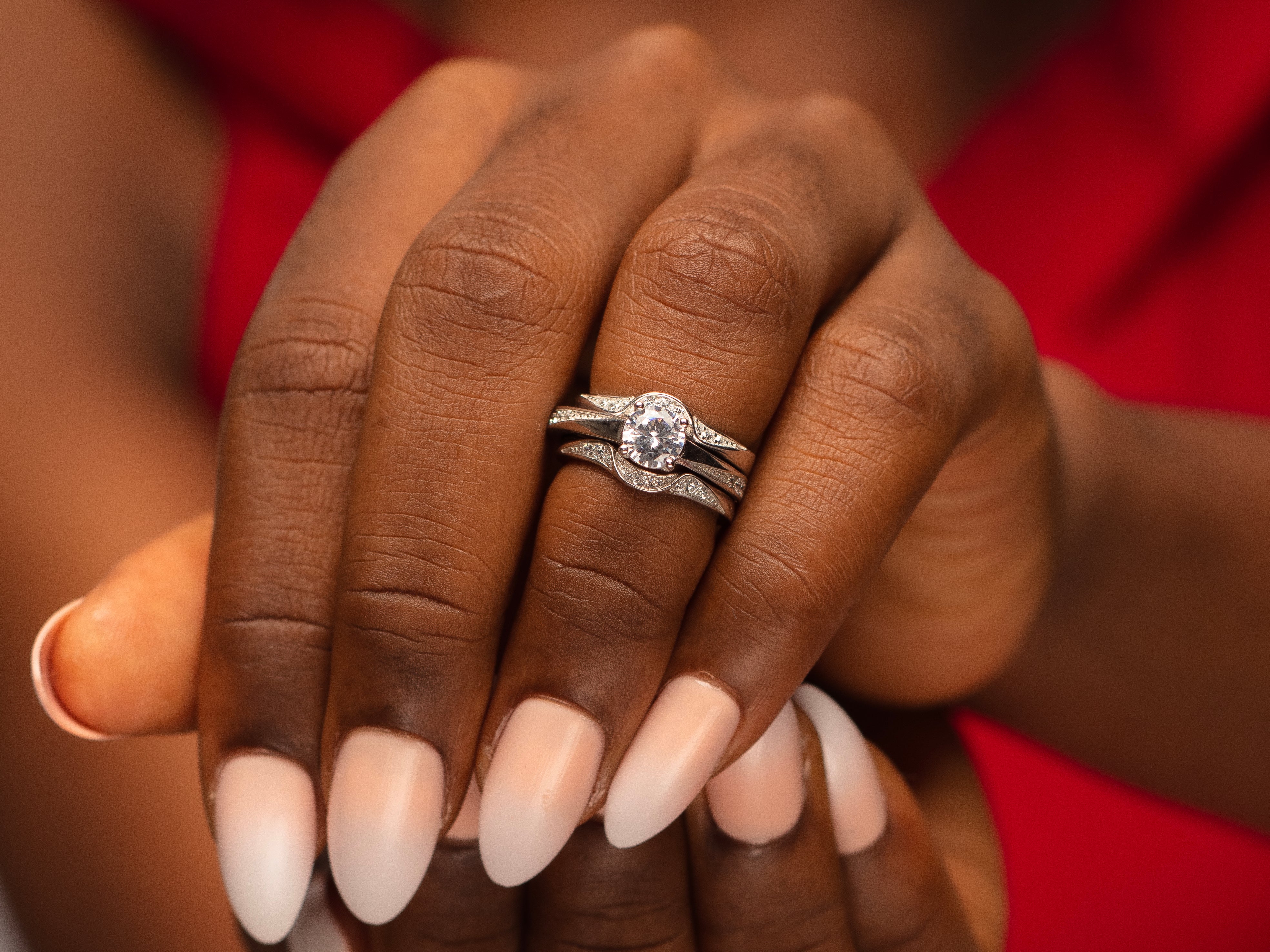 Ella's Magnificent Sterling Silver Bridal Set