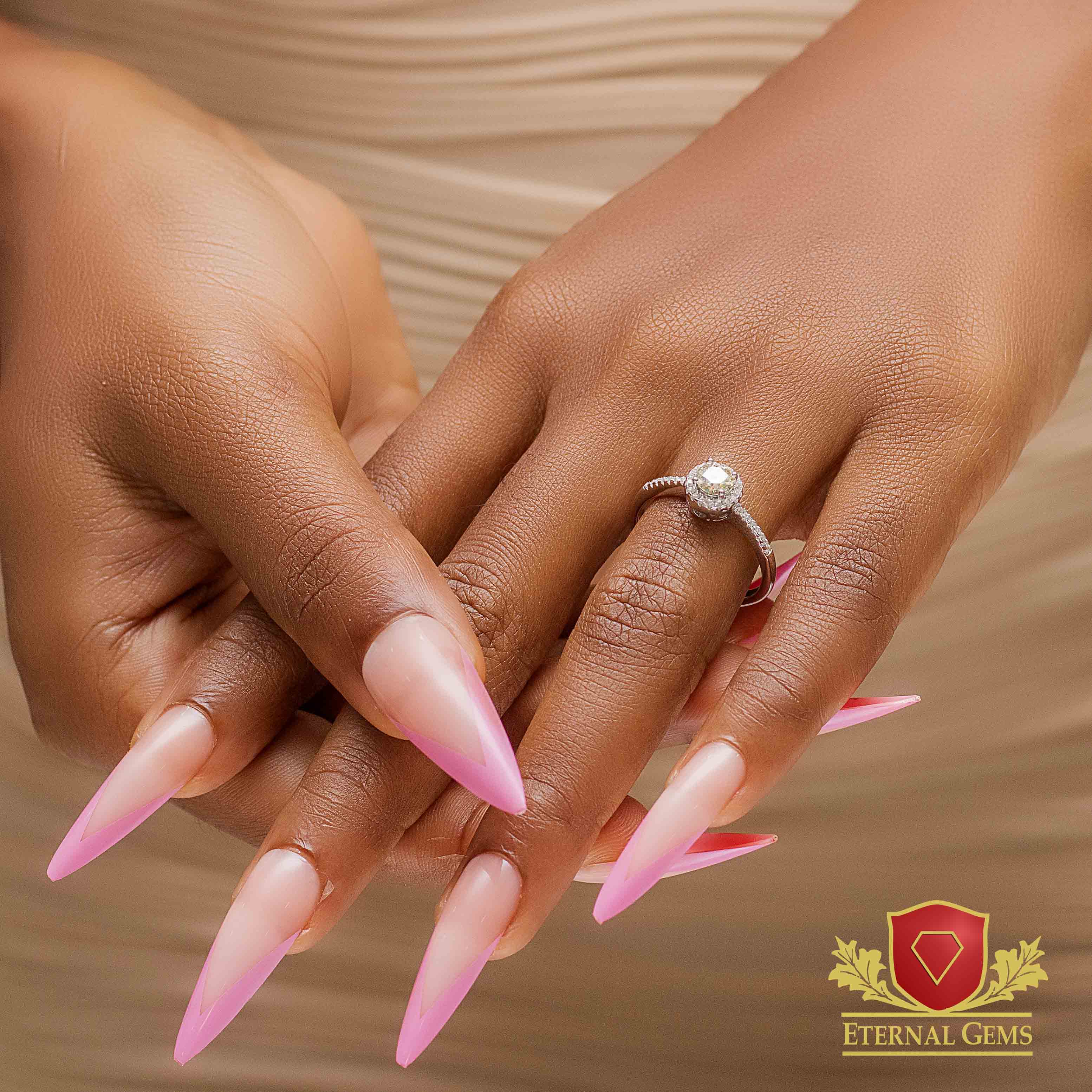Floral Exclusive Engagement Ring