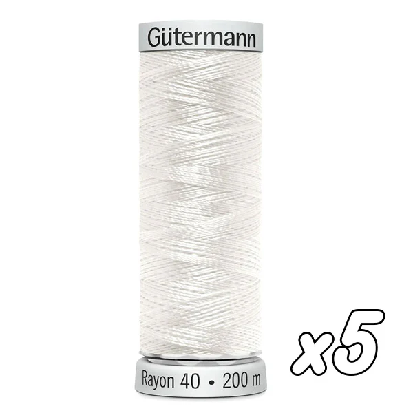 Fil �� broder<br> G��termann Rayon n��40<br> 200m x5