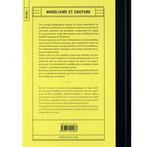 Mod��lisme et couture volume 1<br> Patrick Genevey