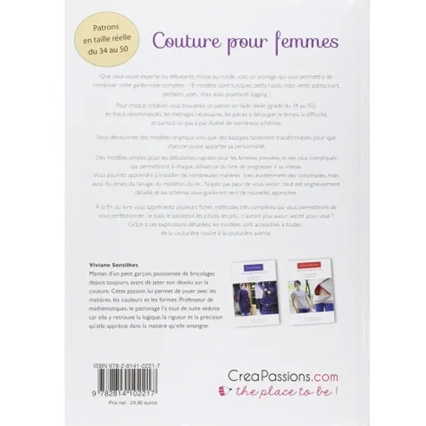 Couture pour femmes<br> Viviane Sentilhes