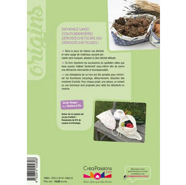 Je couds ��colo ! Je me lance dans la couture ��coresponsable<br> Elodie Bouyer
