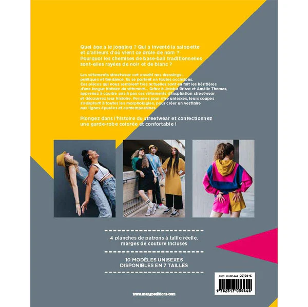 Vestiaire couture streetwear : hoodie, tee-shirt, jogging....<br> Jessica Brisac, Am��lie Thomas