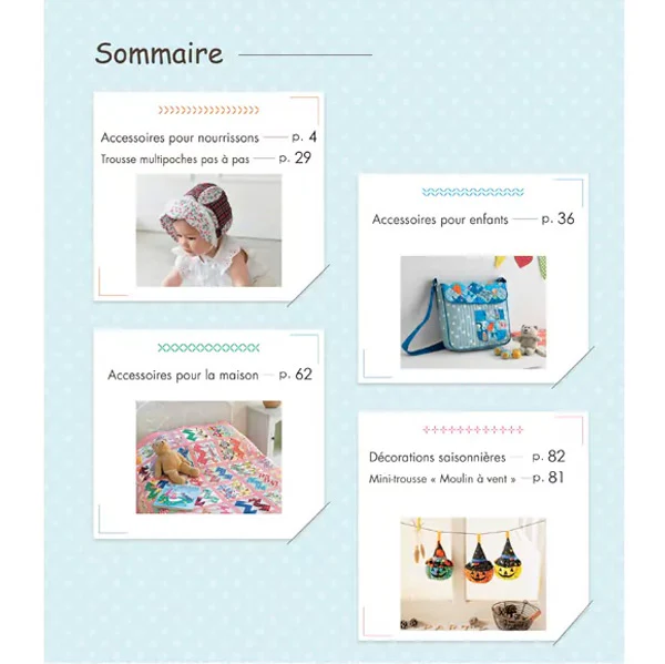 Patchwork pour b��b��s et enfants<br> Oeuvre Collective