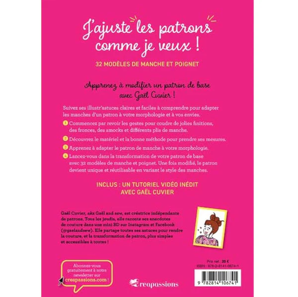 J'ajuste les patrons comme je veux !<br> Ga?l Cuvier