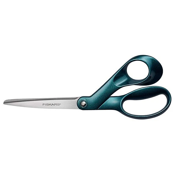 Ciseaux Fiskars<br> Vert m��tallis�� 21 cm