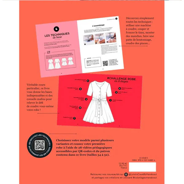 #challenge couture : ma premi��re robe<br> Marie-Emilienne Viollet