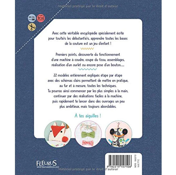 Mes premiers ateliers de couture<br> Catherine Guidicelli