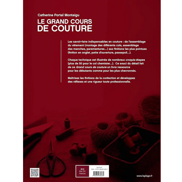 Le grand cours de couture<br> Catherine Portal Montaigu