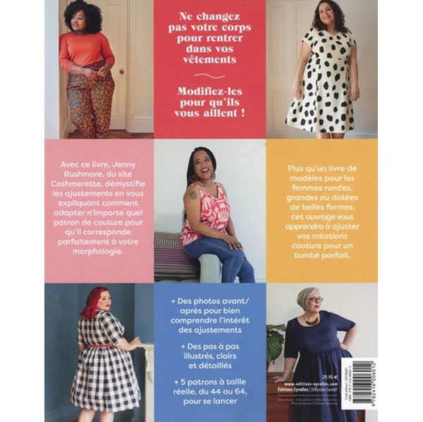 Coudre les grandes tailles<br> Jenny Rushmore