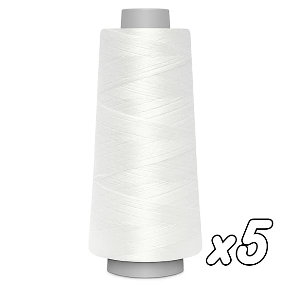 Fil pour surjeteuse<br> G��termann Bulky-Lock n��160<br> 2000m x5