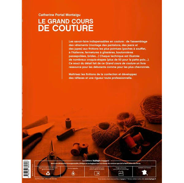 Le grand cours de couture Tome 2<br> Catherine Portal Montaigu