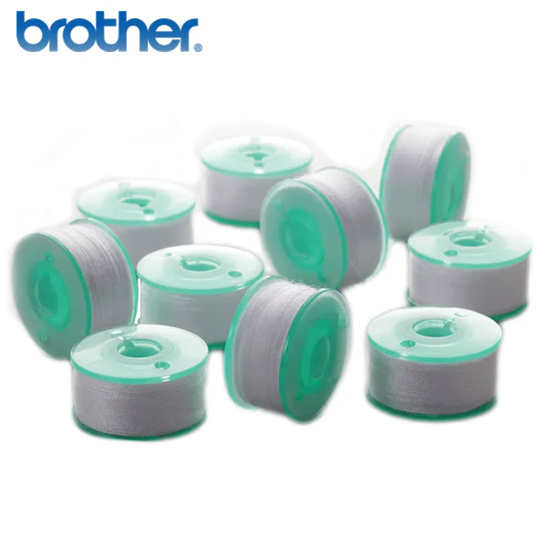 Cannettes broderie<br> pr��remplies Brother n��60 et n��90