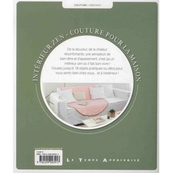 Int��rieur zen - couture pour la maison<br> Corine Romeyer