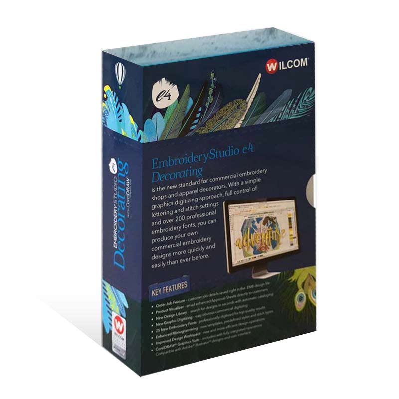 Logiciel de broderie<br> Wilcom Decorating E4